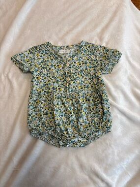 Floral bubble romper summer baby girl 18-24 months